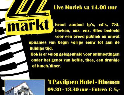 Jazz markt Rhenen – Zondag 20 oktober 2024